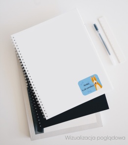 Naklejki z imieniem twojego dziecka do szkoły lub przedszkola - PIESKI