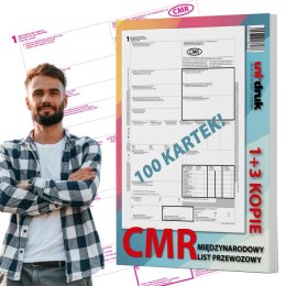 Międzynarodowy List Przewozowy CMR 1+3 100k personalizowany