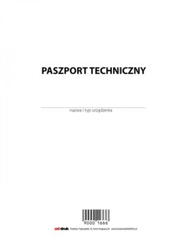 Paszport techniczny urządzenia medycznego A5
