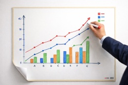 Samoprzylepna tablica suchościeralna 100x70 cm - czysta