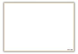 Samoprzylepna tablica suchościeralna 70x50 cm - czysta