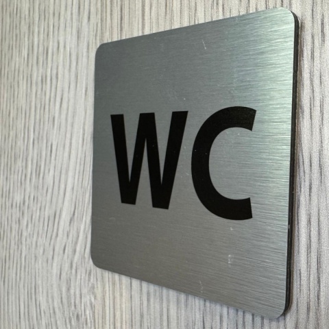 Tabliczka 8x8 cm - kącik do przewijania dziecka